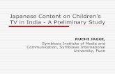Japanese Content on Childrenâ€s TV in India - A Preliminary Study