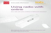 Using radio with online