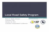 Local Road Safety Program - Louisiana State University