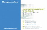 Assessment Tools for Learning Systems - Respondus