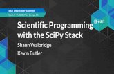 Scientific Programming with the SciPy Stack