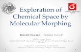 Exploration of Chemical Space by Molecular Morphing