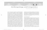 Anthropology and Linguistics - UCLA