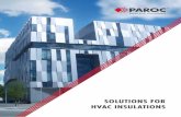 Solutions for HVAC Insulation - Paroc LTD