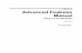 Advanced Features Manual
