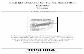 TOSHIBA Tecra TE2000 - Notebook Manuals