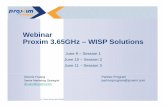 WbiWebinar Proxim 3.65GHz â€“ WISP Solutions