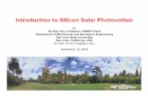 Introduction to Silicon Solar Photovoltaic