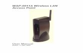 WAP-0011A Wireless LAN Access Point - Solwise Ltd