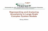 Representing and Analyzing Uncertainty in Large-Scale Complex