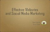 Effective Websites and Social Media Marketing