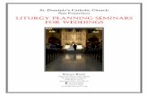 LITURGY PLANNING SEMINARS LITURGY PLANNING SEMINARS FOR