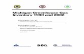 Michigan Greenhouse Gas Inventory 1990 and 2002