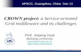 CROWN project: a Service-oriented Grid middleware and its