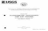 FLUOROMETRIC PROCEDURES FOR DYE TRACING - USGS