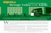 Foodservice Logistics Brings Valueto the Table
