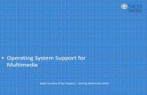 Operating System Support for Multimedia: QLinux