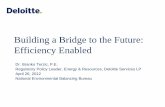 Building a Bridge to the Future: Efficiency Enabled