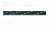 Solar Photovoltaics: Status, Costs, and Trends