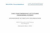 THE PARTNERSHIP ATTITUDE TRACKING STUDY - Support and