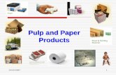 Pulp and Paper Products - Rajeev Dhawan