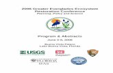2006 Greater Everglades Ecosystem Restoration Conference
