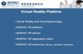 Virtual Reality Platform - BIOPAC