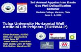 Tulsa University Horizontal Well Artificial Lift Projects