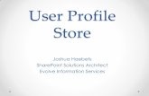 User Profile Store