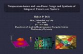 Temperature-Aware and Low-Power Design and Synthesis of