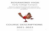 Draft Course Description Catalog 21-22