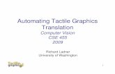 Automating Tactile Graphics Translation - University of Washington