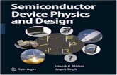 SEMICONDUCTOR DEVICE PHYSICS AND DESIGN