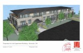 Proposed 44-Unit Apartment Building • Almonte, ON