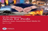 U.S. Fire Administration Arson for Profit