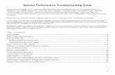 Dossier Performance Troubleshooting Guide