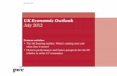 UK Economic Outlook July 2012