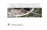 China Creek Water Shrew Report - British Columbia