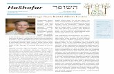 Message from Rabbi Mitch Levine