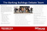 The Barking Bulldogs Debate Team