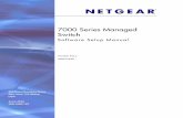 7000 Series Managed Switch - NETGEAR