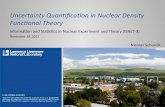 Quantifying Uncertainties in Nuclear Density Functional Theory