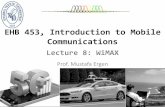 EHB 453, Introduction to Mobile Communications