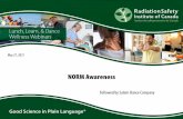 NORM Awareness - Radiation Safety Institute of Canada