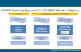 US DOE Two-Step Approach for ISO 50001 Market Adoption