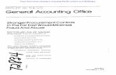 REPORT BY THE U, S, General Accounting Office
