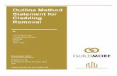 Outline Method Statement for Cladding Removal