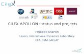 CILEX-APOLLON : status and projects