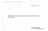 SIP Provisioning Client User Guide - Business Phone Systems