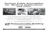 Custom Cable Assemblies for Medical Applications and more